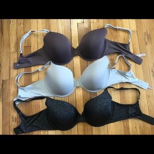Three Victoria’s Secret Bras 36DD